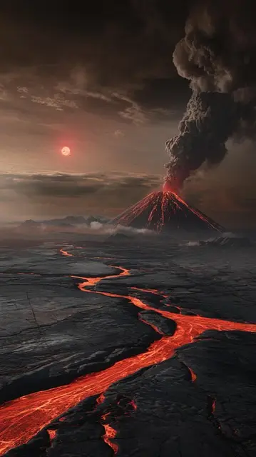 Rush2 , image coulee de lave , reunionconnect.fr